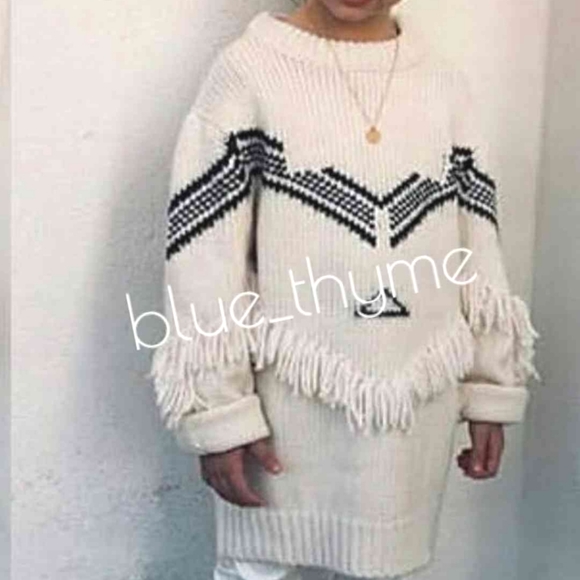Zara KIDS Fringe Knit - Picture 3 of 5